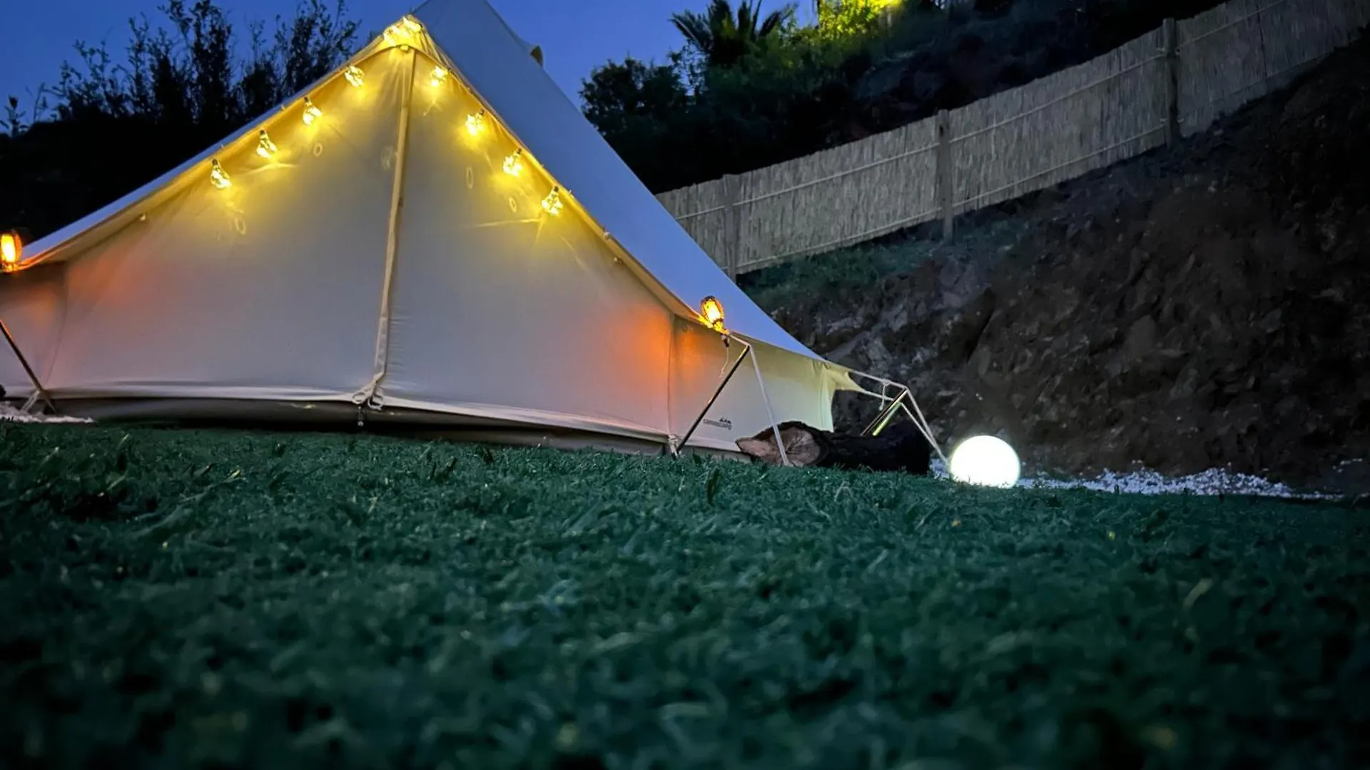 Glamping Finca El Olivo Mijas Luxury tent